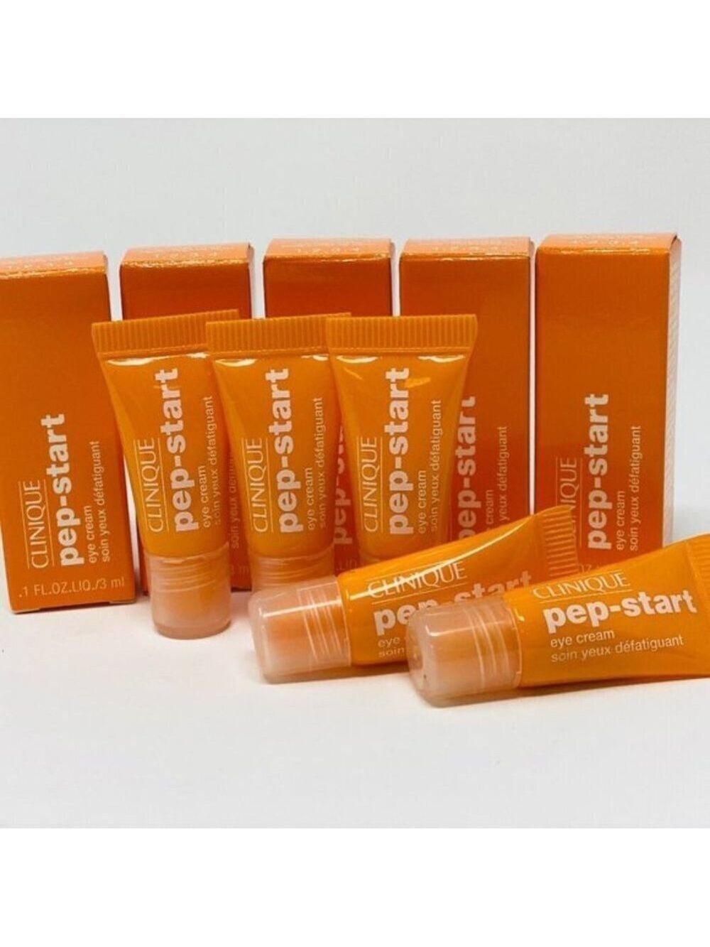 5 packClinique Pep Start Eye Cream- NEW in box.
